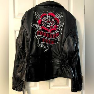 Women’s Leather Jacket NWT 2xl